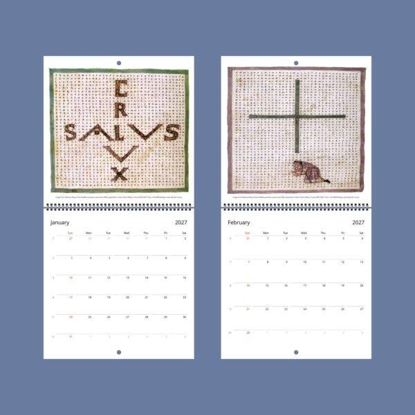 Rabanus Maurus Wall Calendar – Medieval Art, Church Decor, Semi-Glossy Paper