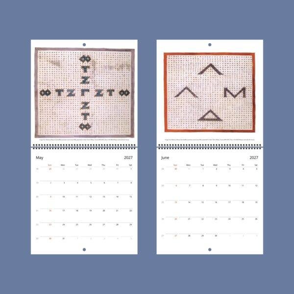 Rabanus Maurus Wall Calendar – Medieval Art, Church Decor, Semi-Glossy Paper