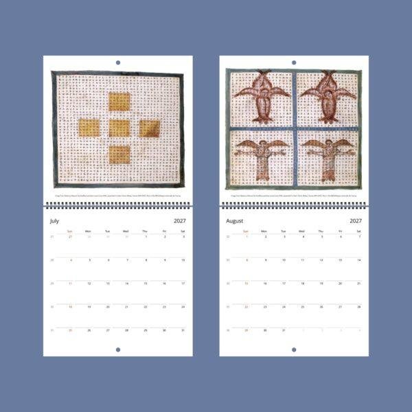 Rabanus Maurus Wall Calendar – Medieval Art, Church Decor, Semi-Glossy Paper