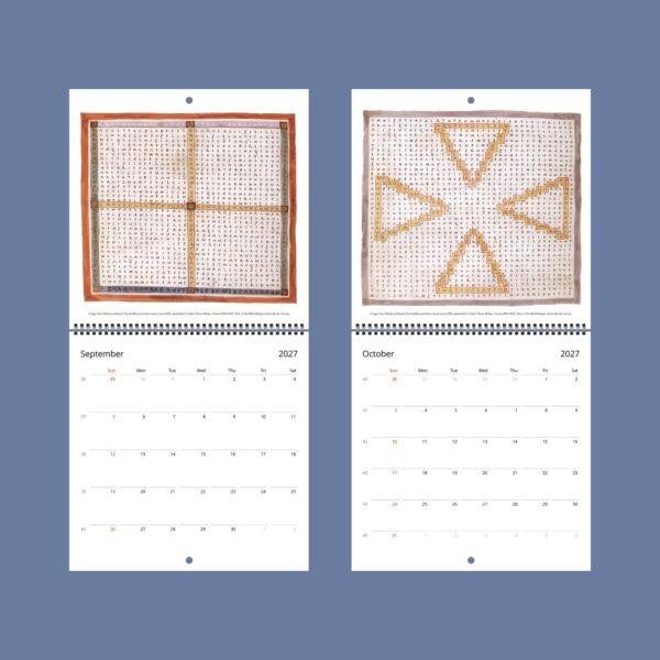 Rabanus Maurus Wall Calendar – Medieval Art, Church Decor, Semi-Glossy Paper