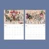 Veins of Crimson Wall Calendar - American Gothic Art, Dark Academia, Semi-Glossy Paper