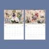 Veins of Crimson Wall Calendar - American Gothic Art, Dark Academia, Semi-Glossy Paper
