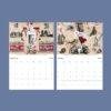Veins of Crimson Wall Calendar - American Gothic Art, Dark Academia, Semi-Glossy Paper