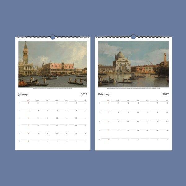 Canaletto Wall Calendar