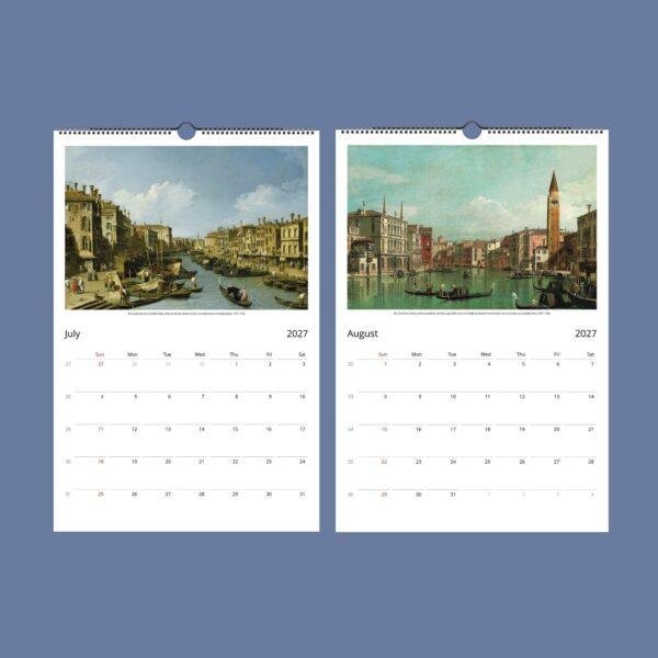 Canaletto Wall Calendar