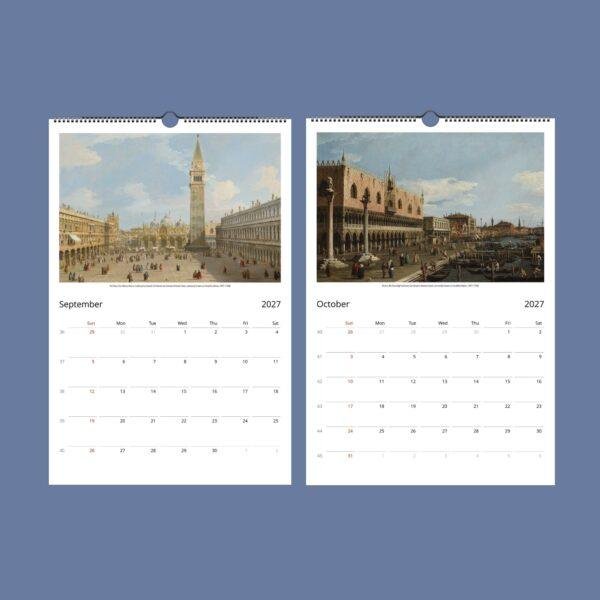 Canaletto Wall Calendar
