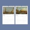 Canaletto Wall Calendar – Italian Artist, Venice decor, Classical Paintings, Semi-Glossy Paper