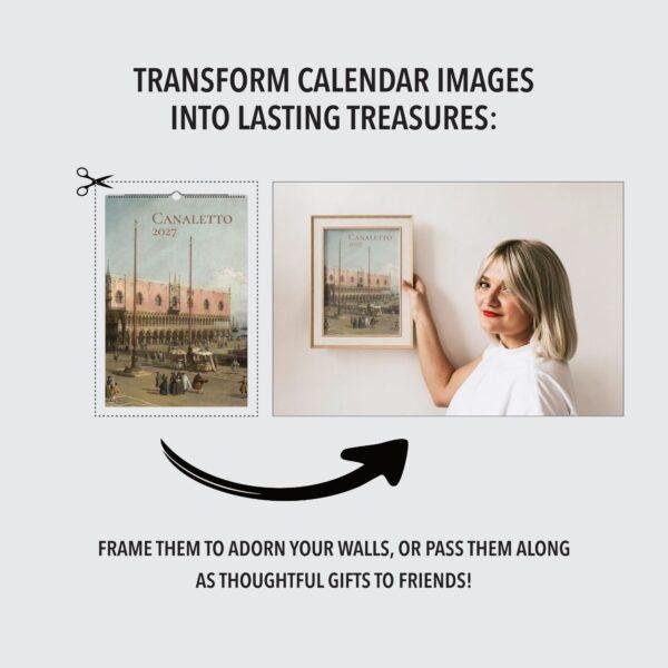 Canaletto Wall Calendar