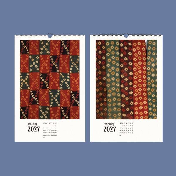 Indigenous Art Wall Calendar – Native American, Ethnic Designs, Semi-Glossy Paper