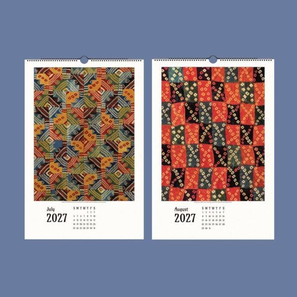 Indigenous Art Wall Calendar – Native American, Ethnic Designs, Semi-Glossy Paper