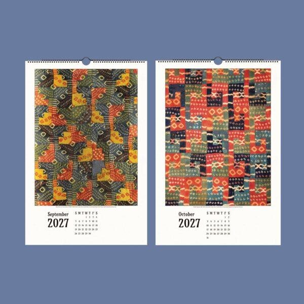 Indigenous Art Wall Calendar – Native American, Ethnic Designs, Semi-Glossy Paper