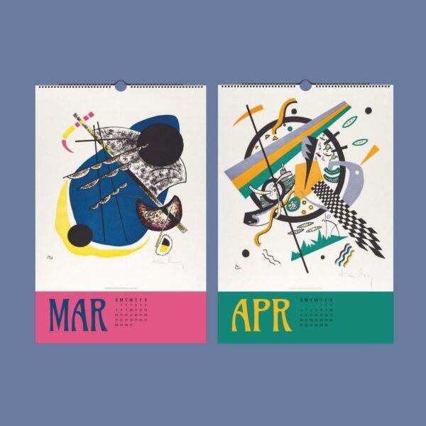 Wassily Kandinsky Wall Calendar