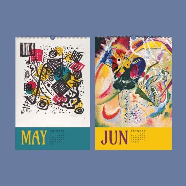Wassily Kandinsky Wall Calendar