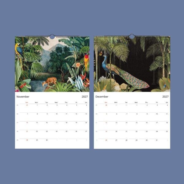 Wildlife Wall Calendar