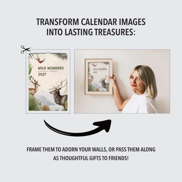 Wildlife Wall Calendar