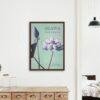 Ogawa Kazumasa, Lotus flowers vintage artwork, remix from original photography
