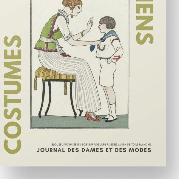 Costumes Parisiens: Blouse japonaise