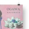 Ogawa Kazumasa, Lotus flowers vintage artwork, remix from original photography