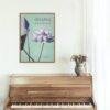Ogawa Kazumasa, Lotus flowers vintage artwork, remix from original photography