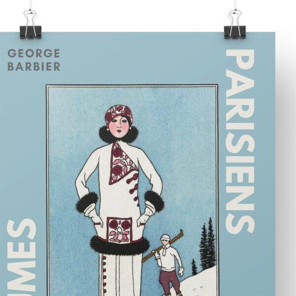 Costumes Parisiens, Pour St Moritz, Wall Deco