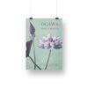 Ogawa Kazumasa, Lotus flowers vintage artwork, remix from original photography