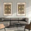 Owen Jones: Grammar of Ornament, Arabian | Vertical Print | Wall Art | Office Décor | Art Print | Design Sourcebook | Chromolithography