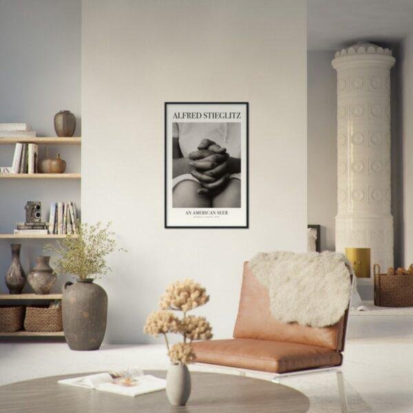 Alfred Stieglitz - Georgia O'Keeffe, Analog Photography, Matte Paper Poster