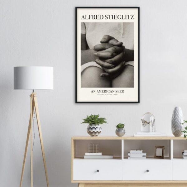 Alfred Stieglitz - Georgia O'Keeffe, Analog Photography, Matte Paper Poster
