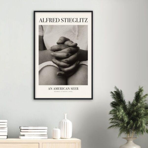 Alfred Stieglitz - Georgia O'Keeffe, Analog Photography, Matte Paper Poster