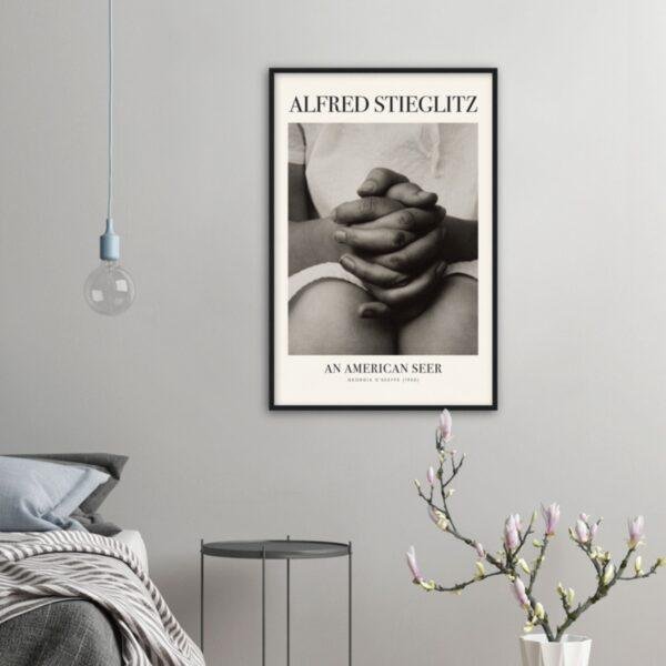 Alfred Stieglitz - Georgia O'Keeffe, Analog Photography, Matte Paper Poster