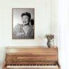 Ella Fitzgerald Jazz Music Poster – Classic 1940s Musician Print, New York Club Wall Art, First Lady of Song, Female Vocalist Decor
