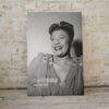 Ella Fitzgerald Jazz Music Poster – Classic 1940s Musician Print, New York Club Wall Art, First Lady of Song, Female Vocalist Decor
