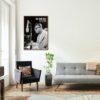 Nat King Cole Jazz Poster: Vintage Music Room Wall Art