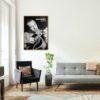 Django Reinhardt Poster | Vintage Jazz Guitarist Print, Gypsy Jazz Wall Art, Music Lover Gift, Jazz Decor for Living Room or Office