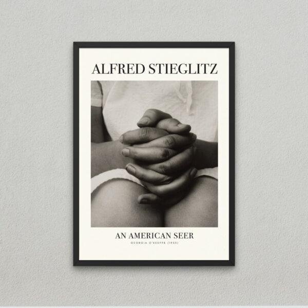 Alfred Stieglitz - Georgia O'Keeffe, Analog Photography, Matte Paper Poster