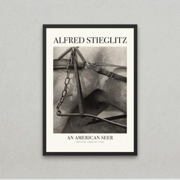 Alfred Stieglitz - Spiritual America, Analog Photography, Matte Paper Poster