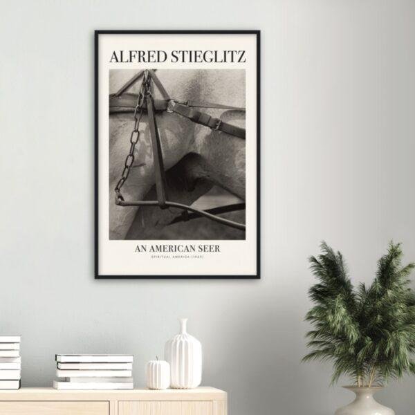 Alfred Stieglitz - Spiritual America, Analog Photography, Matte Paper Poster