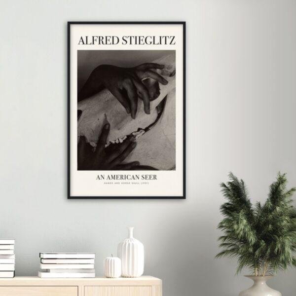 10. Alfred Stieglitz - Horse Skull, Analog Photography, Matte Paper Poster
