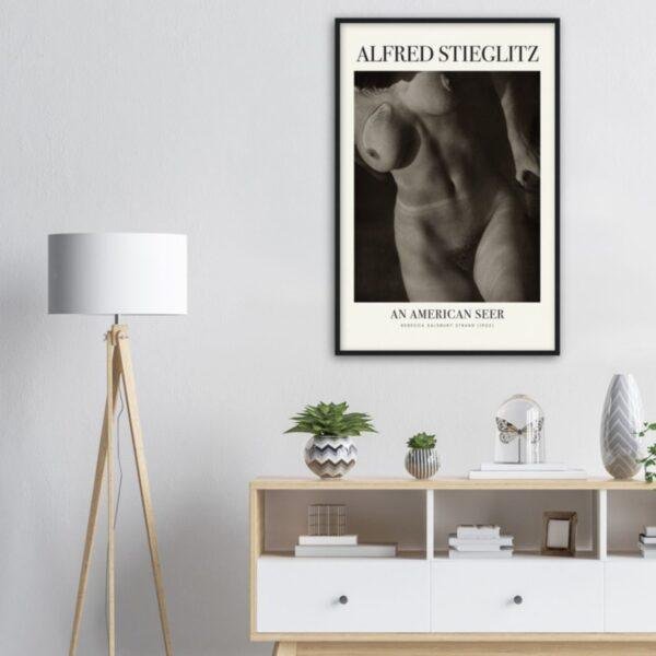 Alfred Stieglitz - Rebecca Strand, Analog Photography, Matte Paper Poster