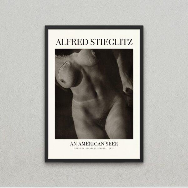 Alfred Stieglitz - Rebecca Strand, Analog Photography, Matte Paper Poster