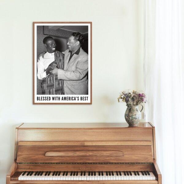 Duke Ellington Jazz Poster: Vintage Music Wall Art