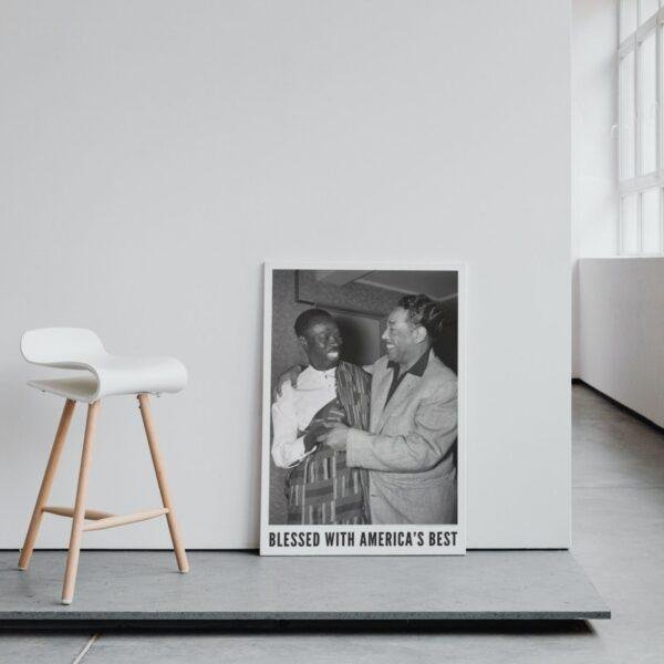 Duke Ellington Jazz Poster: Vintage Music Wall Art