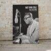 Nat King Cole Jazz Poster: Vintage Music Room Wall Art