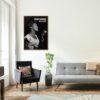 Sarah Vaughan Jazz Music Poster - Female Jazz Singer & Music Legend at 1946 Café Society