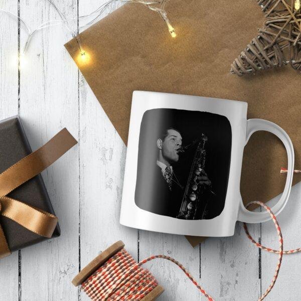 Tex Beneke Coffee Mug - Jazz Musician Tribute - Unique Gift for Music Lovers