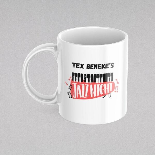 Tex Beneke Coffee Mug - Jazz Musician Tribute - Unique Gift for Music Lovers