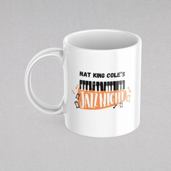 Nat King Cole Coffee Mug - Jazz Musician Tribute - Unique Gift for Music Lovers