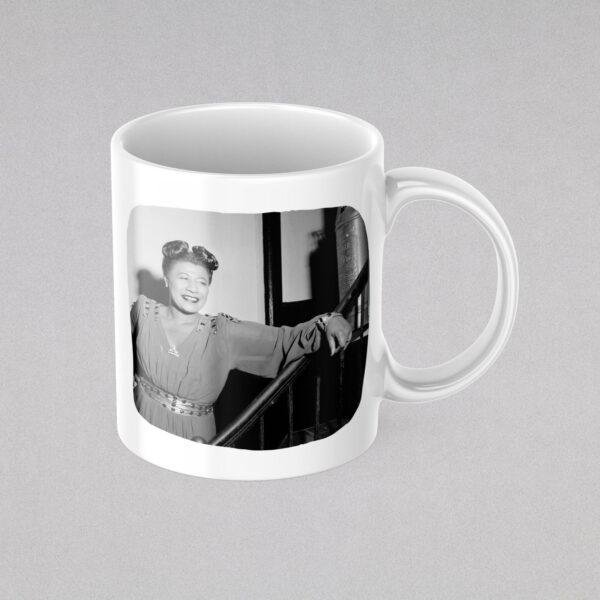 Ella Fitzgerald Coffee Mug - Jazz Musician Tribute - Unique Gift for Music Lovers