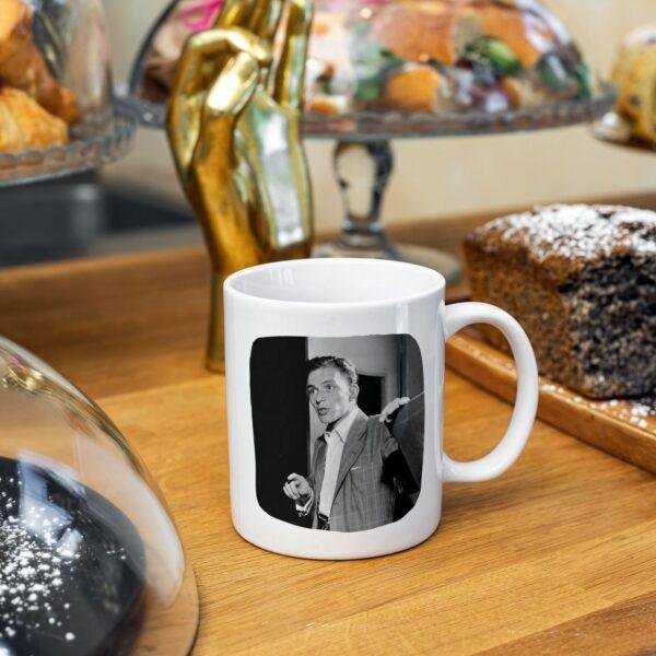 Frank Sinatra Mug - Best Is Yet To Come, Music Related Gifts, American Singer Custom Diner Coffee Cup