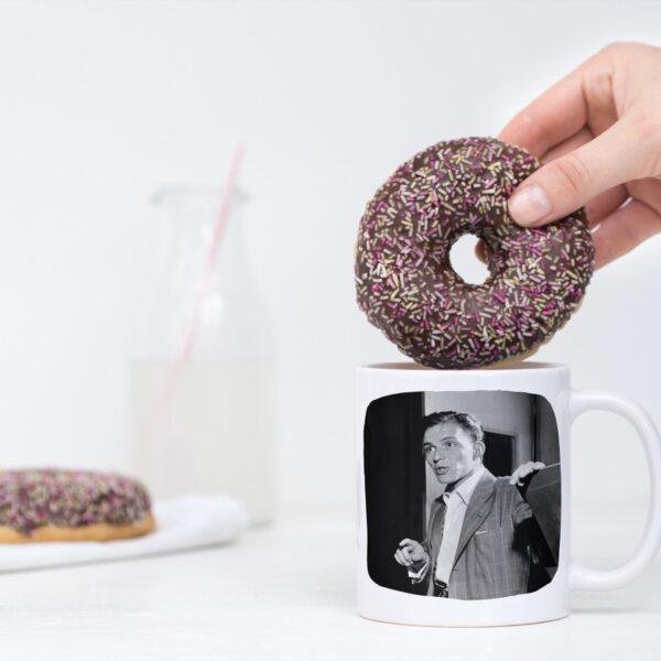 Frank Sinatra Mug - Best Is Yet To Come, Music Related Gifts, American Singer Custom Diner Coffee Cup